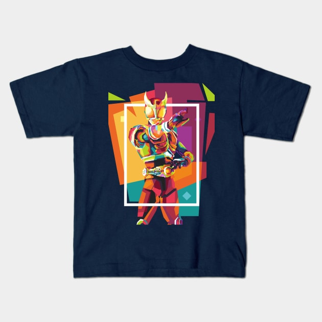 Kamen Rider Kuuga Kids T-Shirt by desilutfiaa